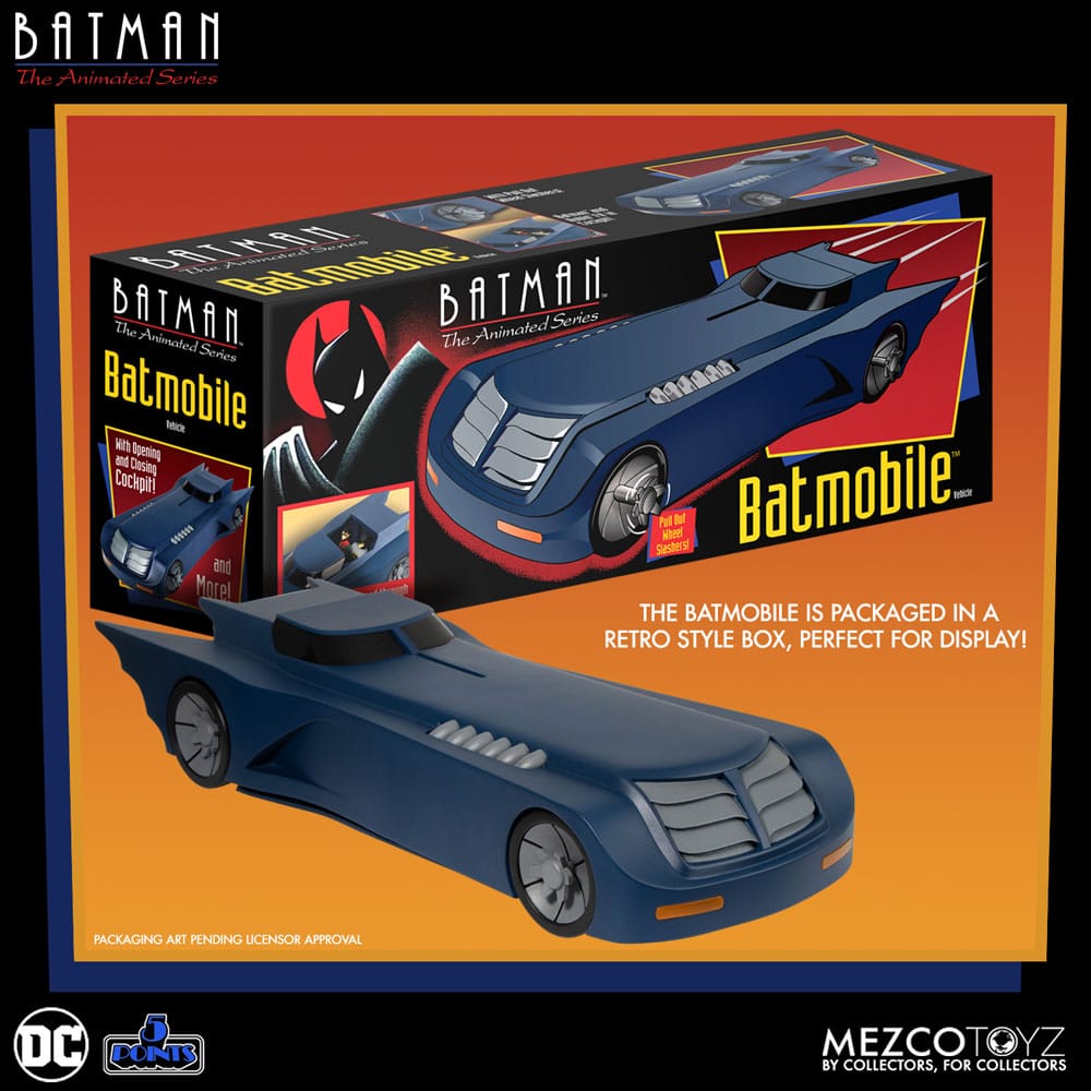 DC COMICS - FIGURINE - BATMAN - PACK BATMOBILE ET FIGURINE BATMAN 30CM