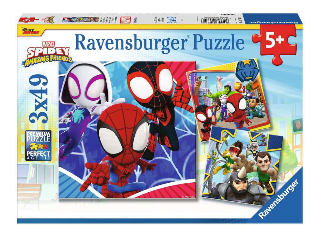 PUZZLE SPIDERMAN MARVEL 3 à 5 ans