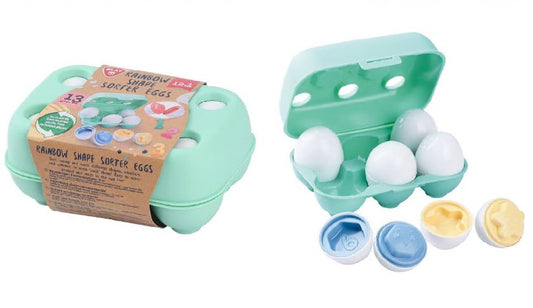 Rainbow Shape -Sorter Eggs - 13 Pcs* 4892401048004