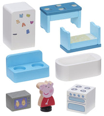 Houten familiehuis met figures en accessoires - Peppa Pig 5029736072131