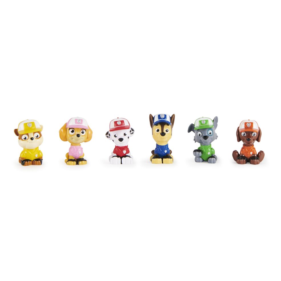 Mini Figuren - Big Truck Pups - Paw Patrol Verrassingsset met miniactiefiguur van 5 cm in vrachtwagenverpakking 0778988412879