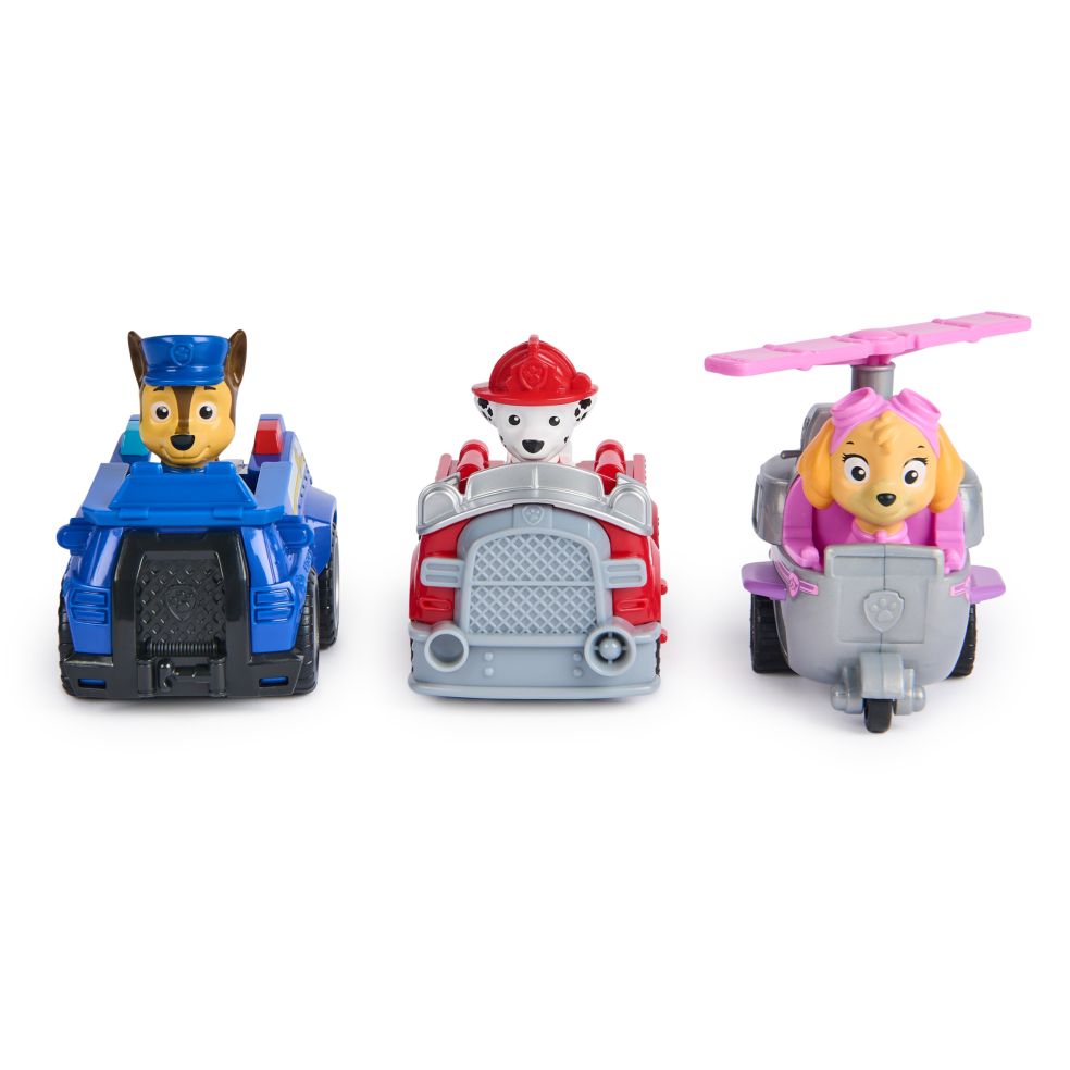 Paw Patrol – Rescue Racers Pull Back 3-Pack 0681147024854