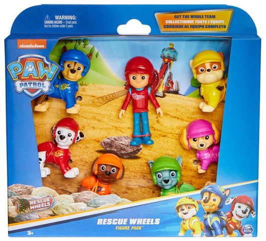 Paw Patrol – Rescue Wheels – 7 Figures Gift Pack 0681147024830