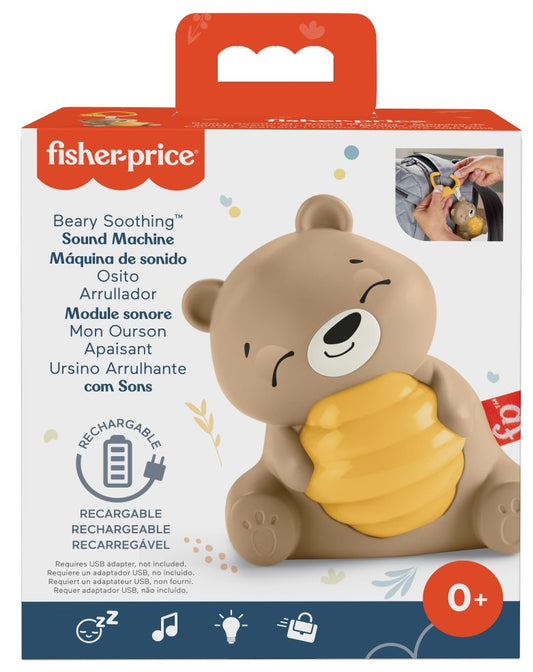 Fisher-Price  Beary Soothing  Sound Machine 0194735171422