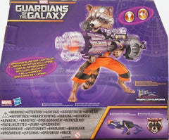 guardians of the galaxy - rocket raccoon met blaster (25x30cm) - hasbro