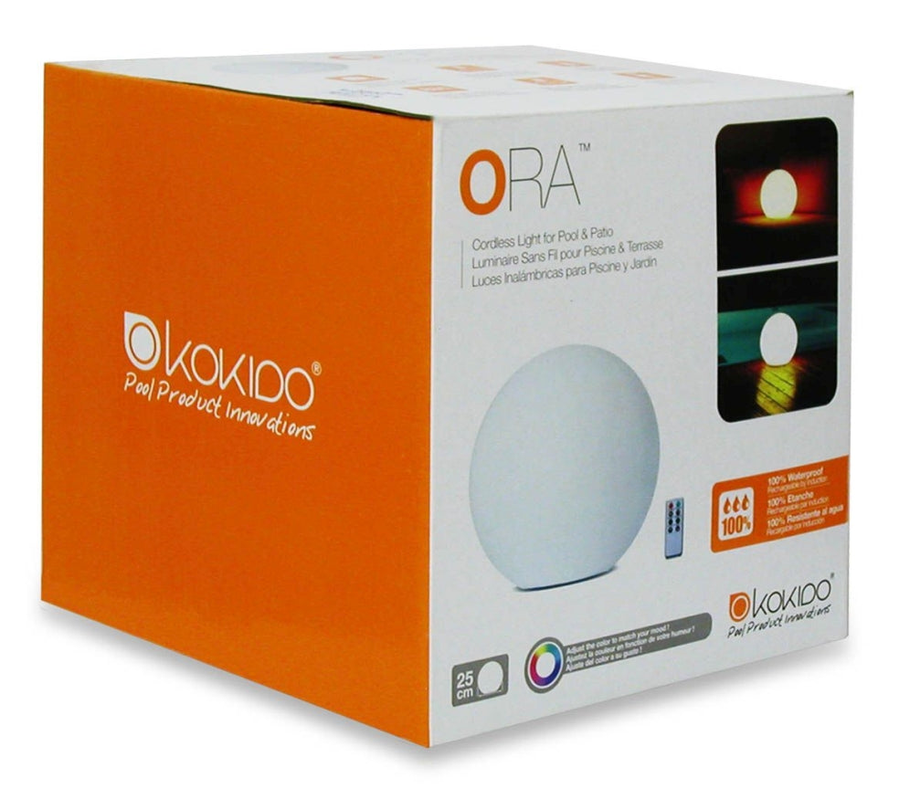 ORA Pool en Patio Light - 25cm/10" Ball RC 0844268004512