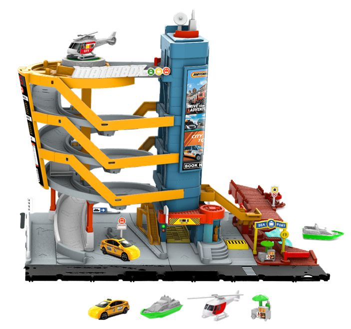 Matchbox Transportation Center  Playset 0194735233106