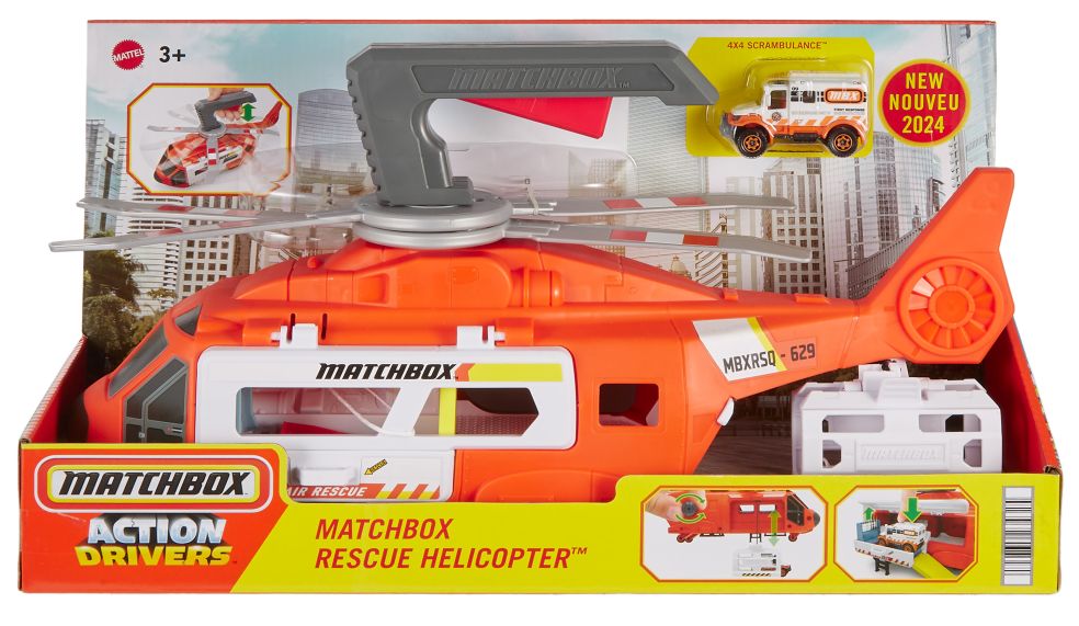 Matchbox Rescue Helicopter 0194735234325