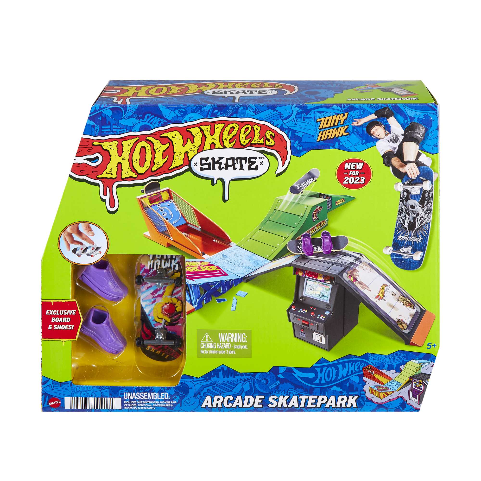 Hot Wheels Skate  Drop In Skate Set Assortment 0194735057757