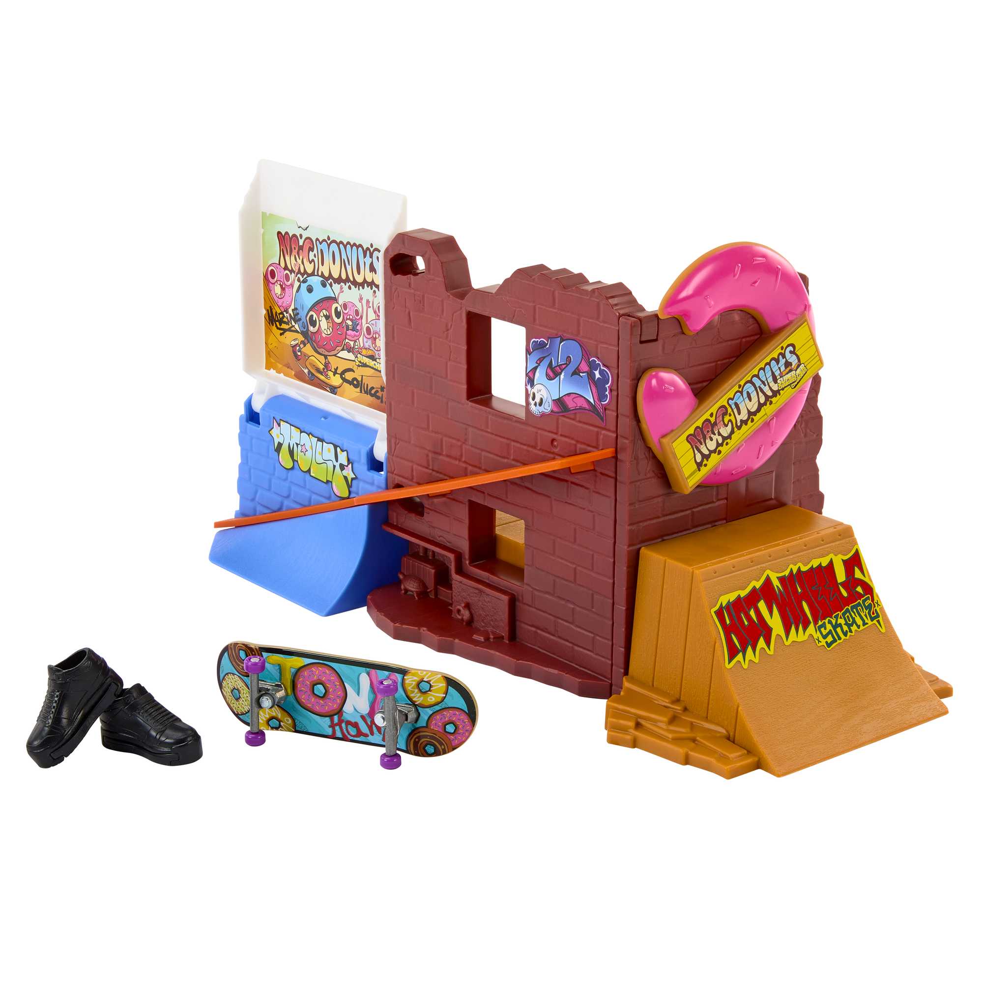 Hot Wheels Skate  Drop In Skate Set Assortment 0194735057757