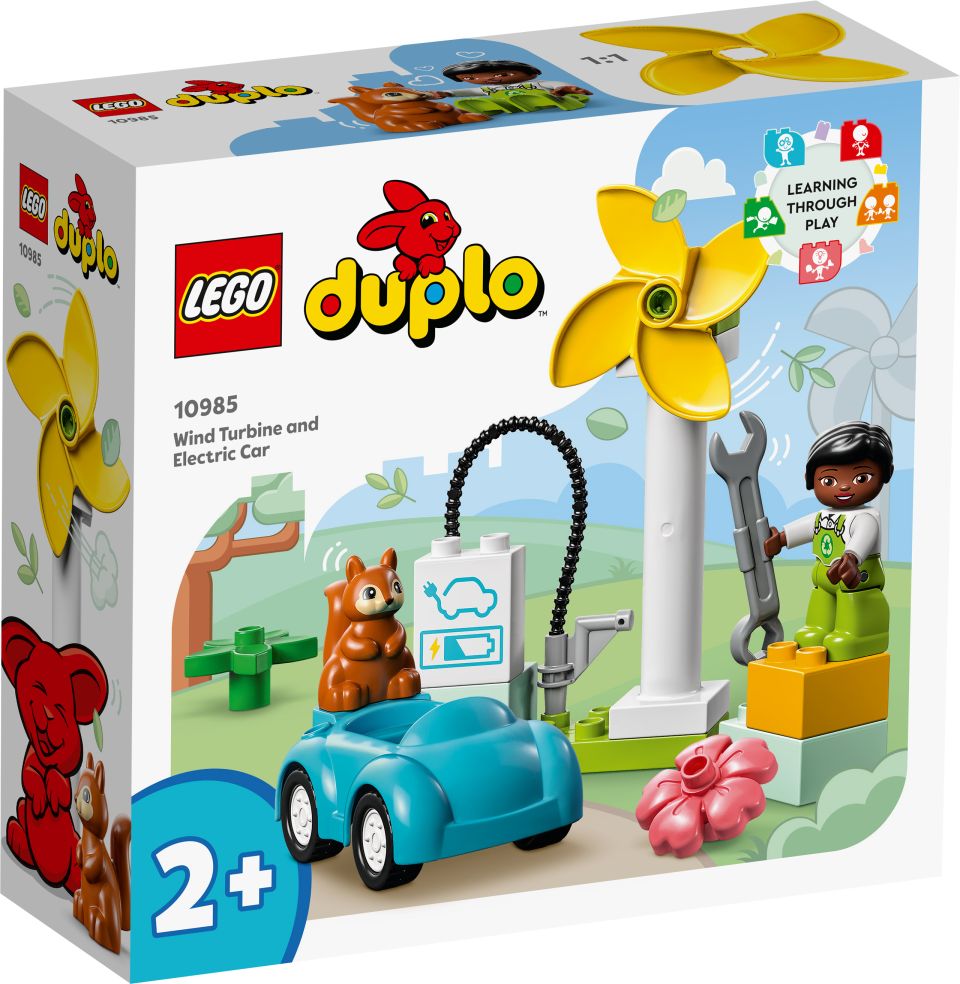 Windmolen en Elektrische Auto - Lego Duplo 5702017416991