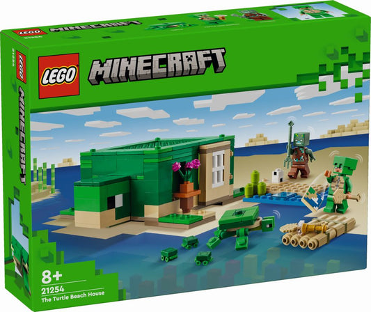 Het Schildpadstrandhuis - Lego Minecraft 5702017583303