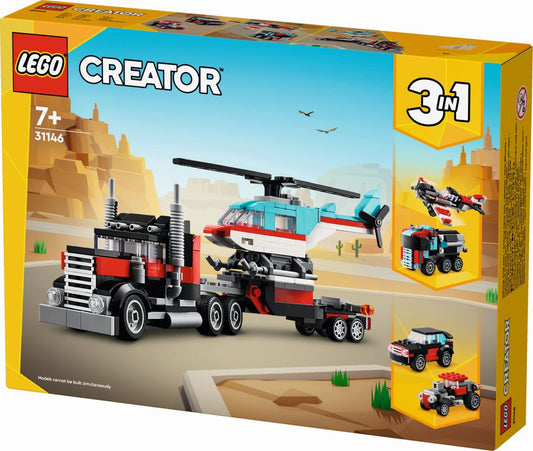 Truck met Helikopter - Lego Creator 5702017567402