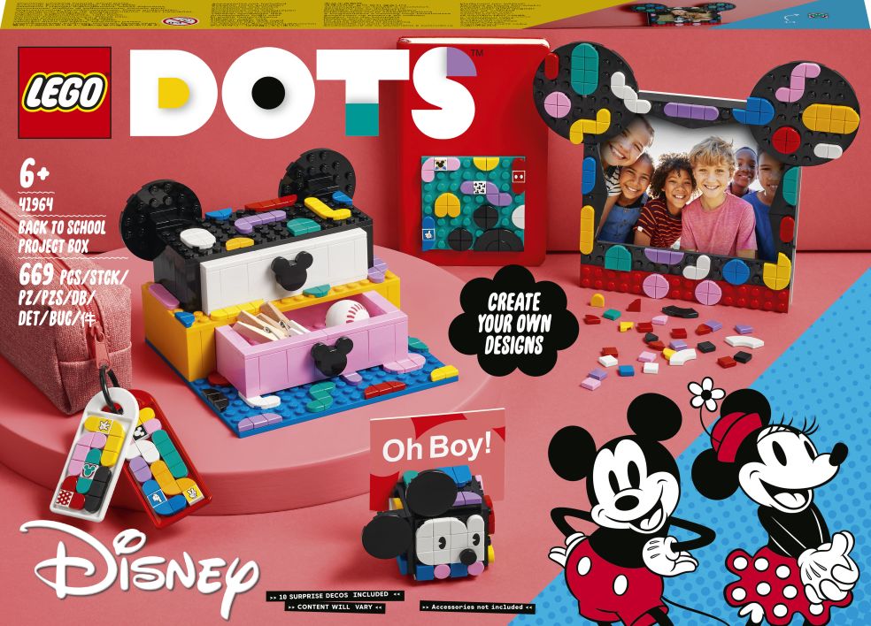 Mickey en Minnie Mouse: Terug naar school - Lego Dots 5702017156361