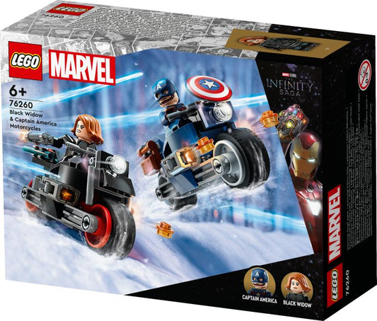 Black Widow en Captain America Motoren - Lego Marvel 5702017419763