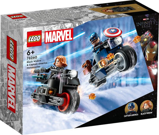 Black Widow en Captain America Motoren - Lego Marvel 5702017419763