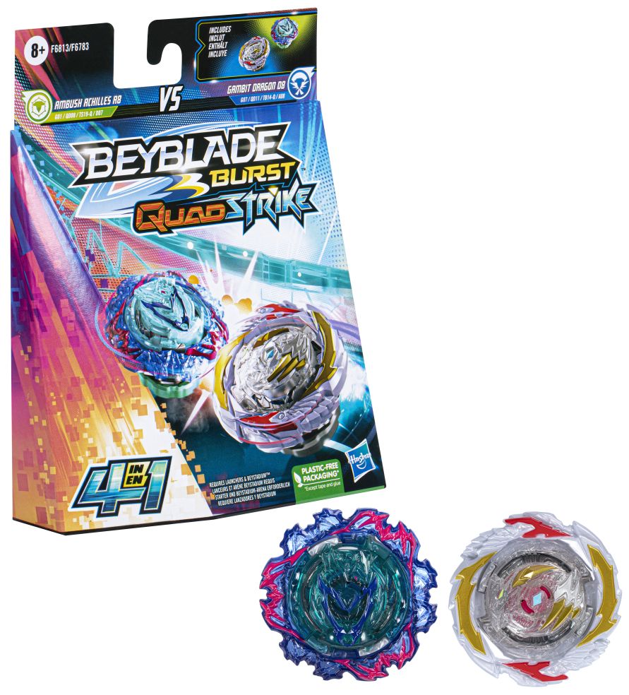 Beyblade Qs Dual Pack Ast 5010996118813