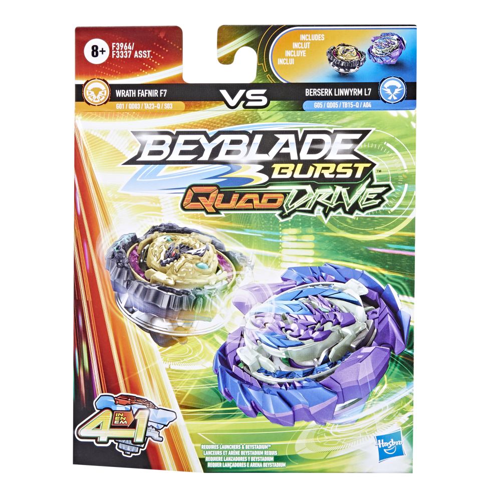 Quad Drive Duo Pack - Beyblade 5010993936618