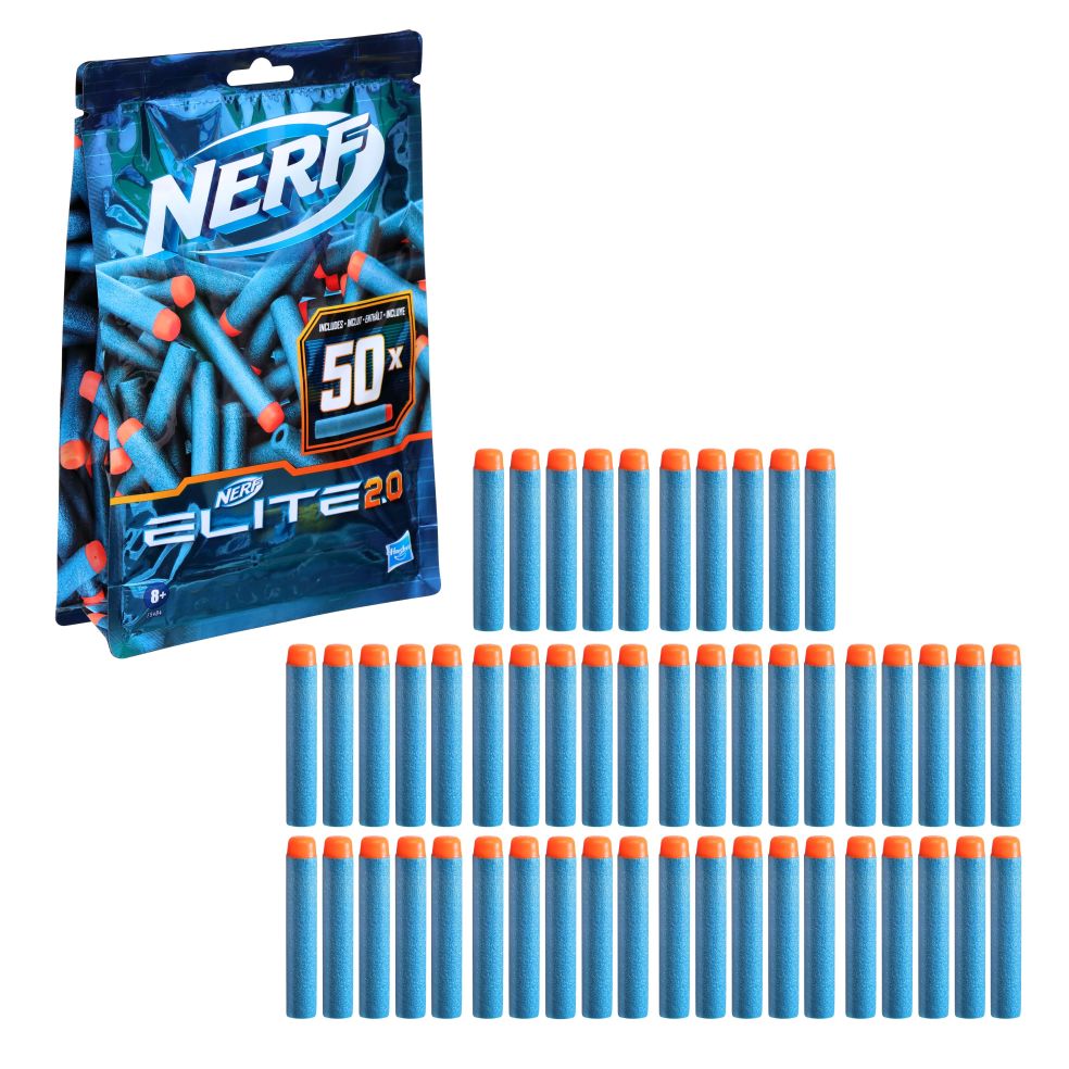 Reservepijltjes - Nerf Elite 2.0 - 50 st 5010993747580