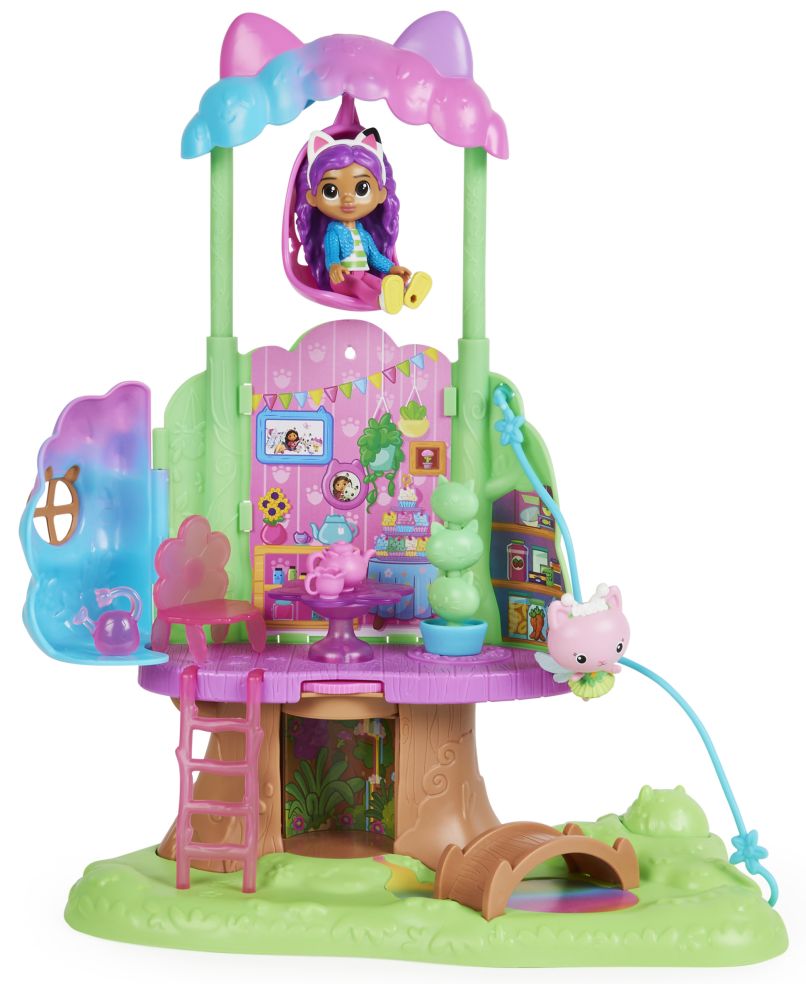 Kitty's Fairy's Garden Treehouse - Gabby's dollhouse 0778988371121