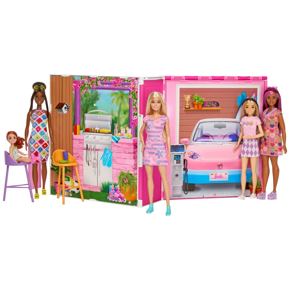 Barbie  Getaway House  Doll And Playset 0194735178308