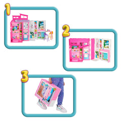 Barbie  Getaway House  Doll And Playset 0194735178308