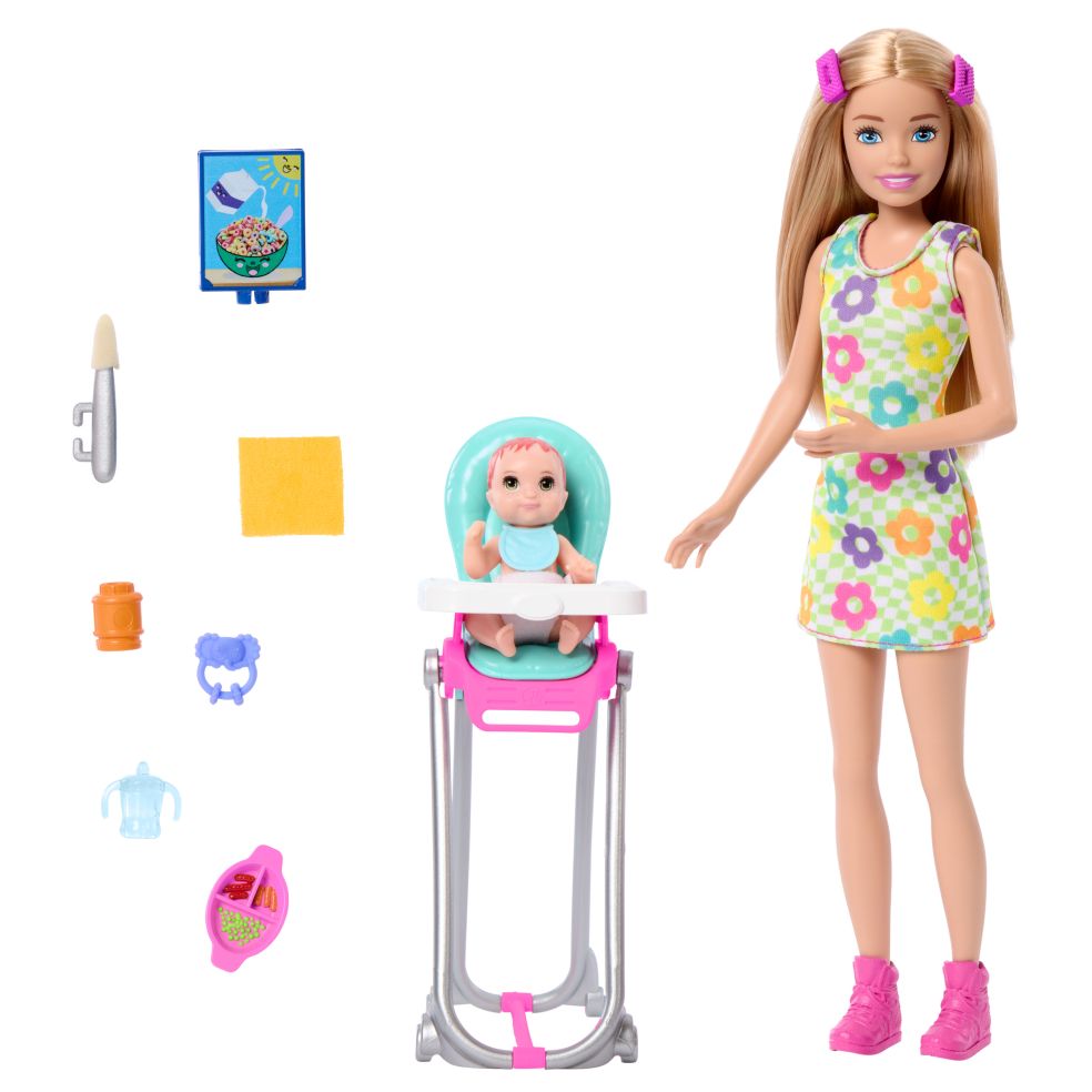 Barbie  Skipper  Babysitters Inc  Dolls en Playset 0194735192069