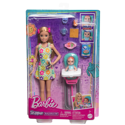 Barbie  Skipper  Babysitters Inc  Dolls en Playset 0194735192069