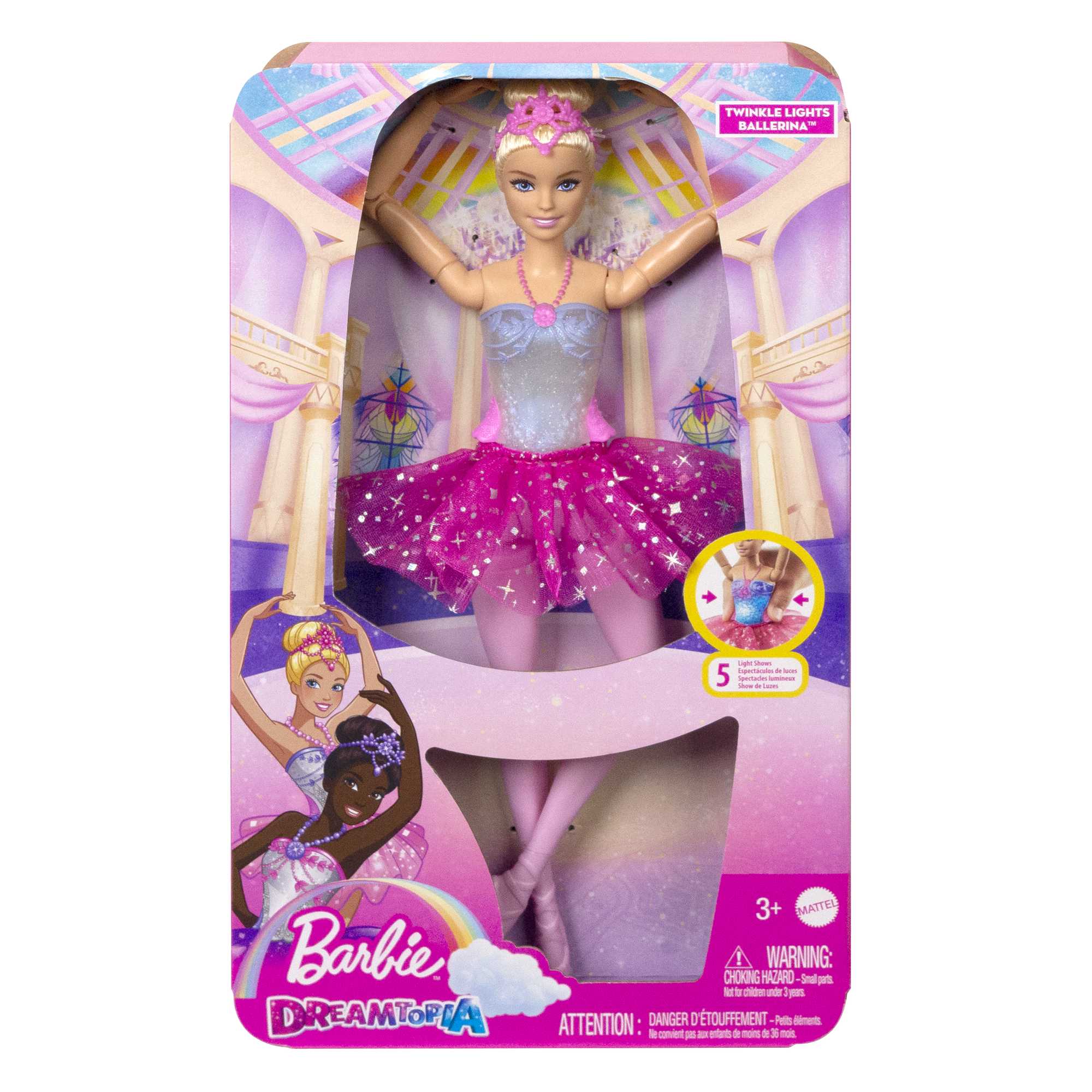 HLC25 BARBIE DREAMTOPIA TWINKLE LIGHTS  Doll 0194735112241