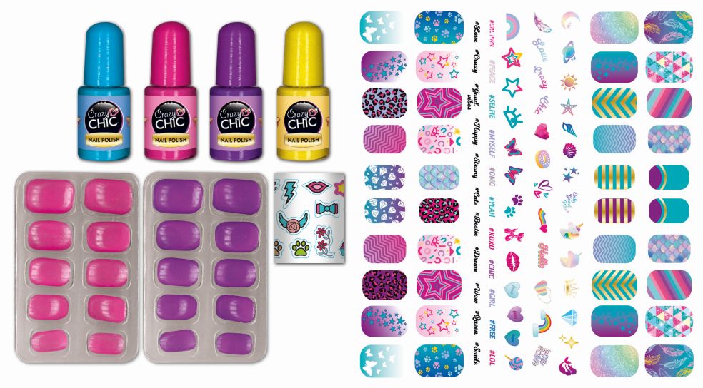 Crazy fluo nails - Crazy Chic 8005125186891