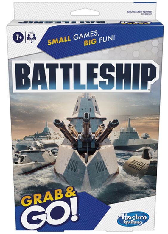 NL Zeeslag reisspel - Battleship Grab en Go 5010996163455