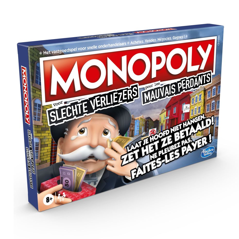 Monopoly Slechte verliezers - NL/FR 5010993728527