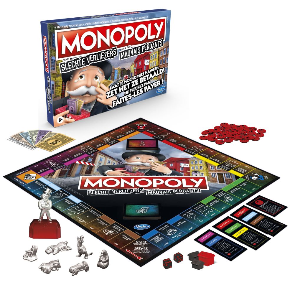 Monopoly Slechte verliezers - NL/FR 5010993728527