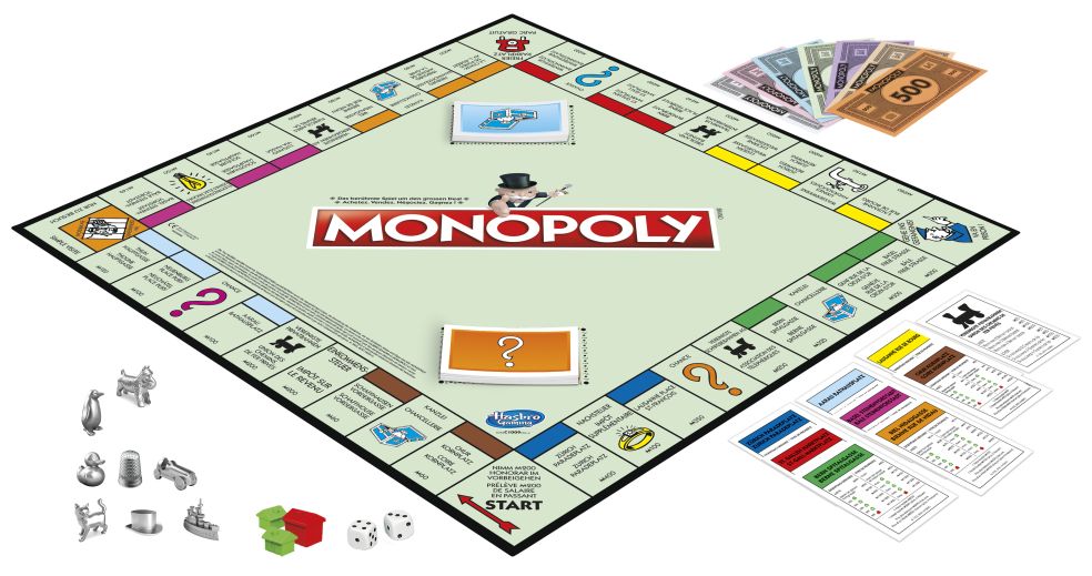 Monopoly klassiek BE - NL/FR 5010996119407