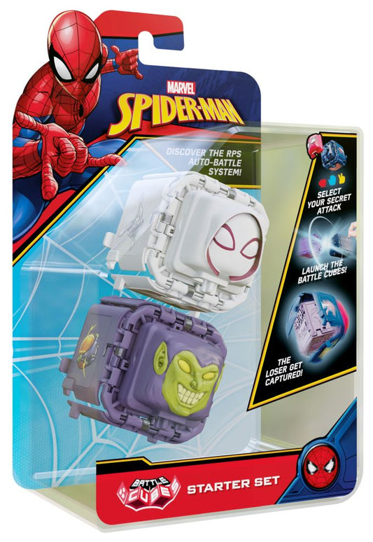 Battle cube - Spider-gwen vs green goblin 2 pack - battle set 8411936002099