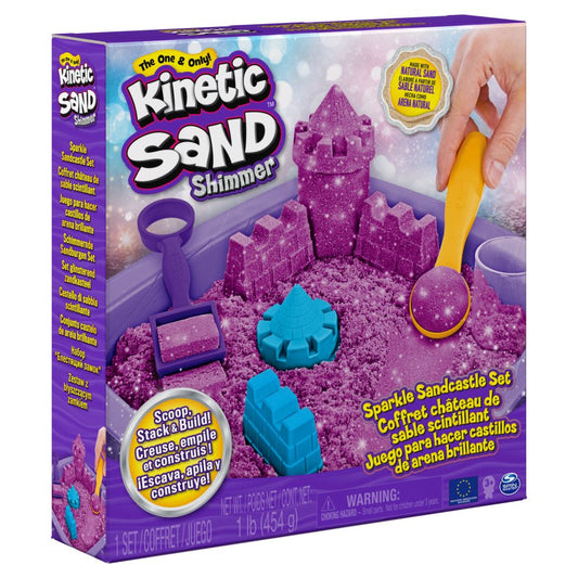 Kinetic Sand – Sparkling sandcastle paars 0778988378441
