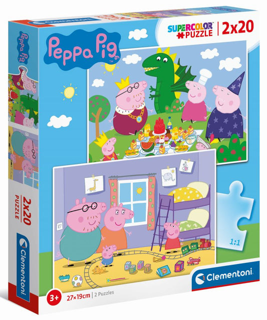 Puzzel - Peppa Pig - 2x20 st 8005125247783