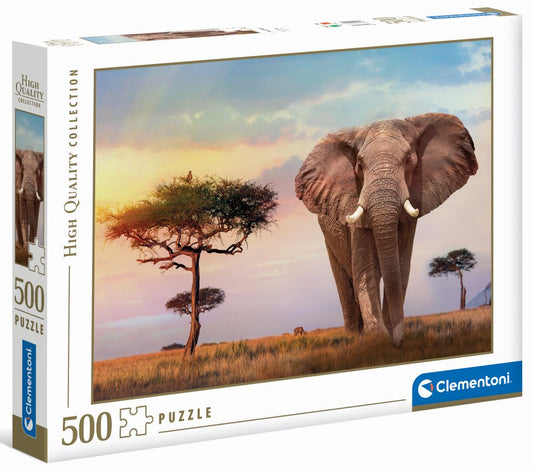 Puzzel High Quality - African sunset - 500 st 8005125350964