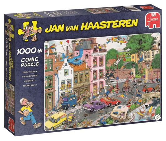 Puzzel Jan van Haasteren - Friday the 13th - 1000 st 8710126190692