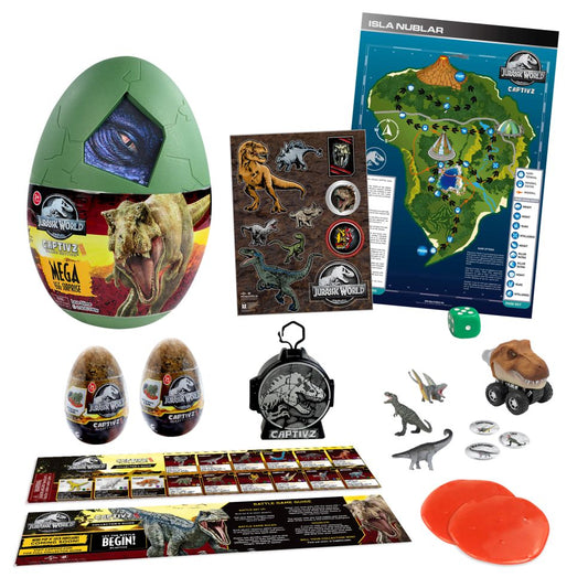 Clash edition mega egg - Jurassic World 0840148202757