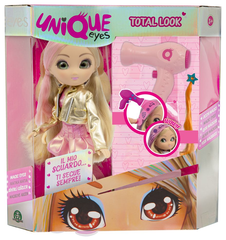 Unique eyes pop 25 cm - Wow haar 8056379134800