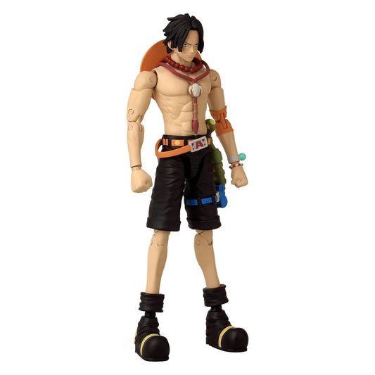  One Piece: Anime Heroes - Portgas D. Ace Action Figure  3296580369348