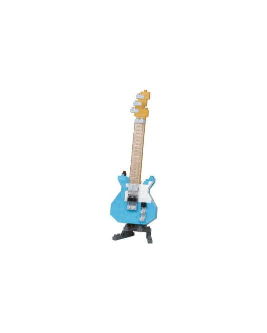  Electric Blue Guitar Nanoblock  4972825221389