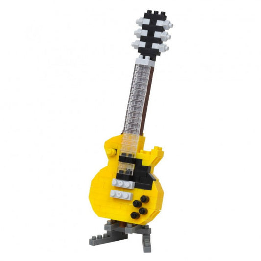  Electric Yellow Guitar Nanoblock  4972825221396