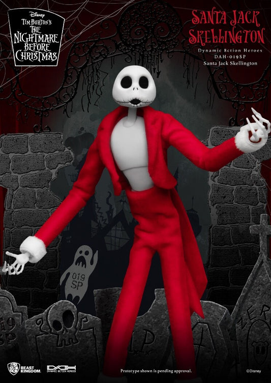  The Nightmare Before Christmas: Santa Jack Skellington 1:9 Scale Figure  4711061144485