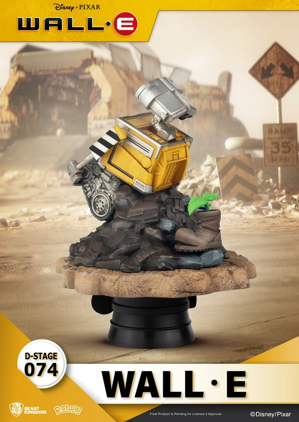  Disney: Wall-E - Wall-E PVC Diorama  4711203445159