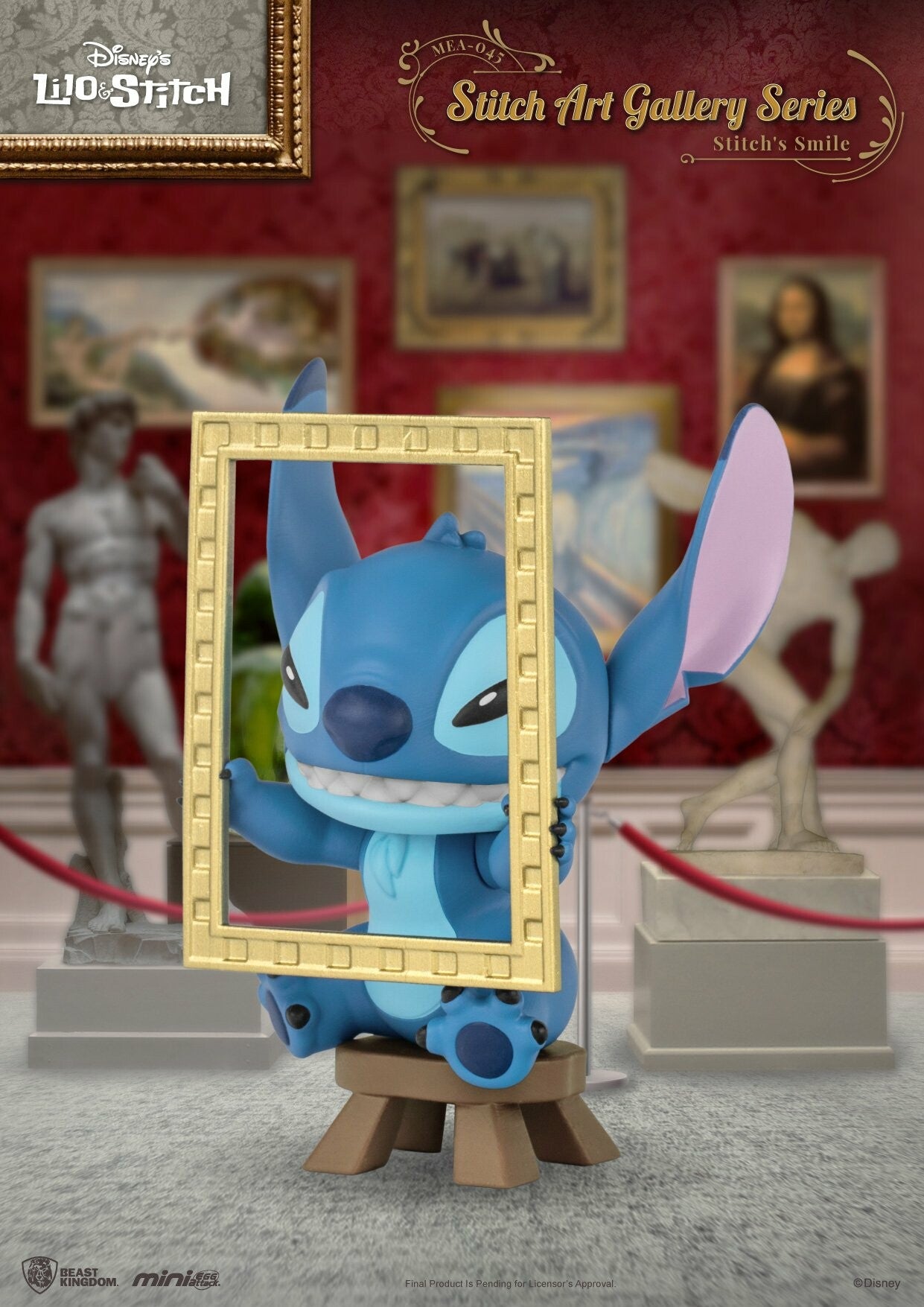 Disney Poster mural Lilo et Stitch assis : : Maison