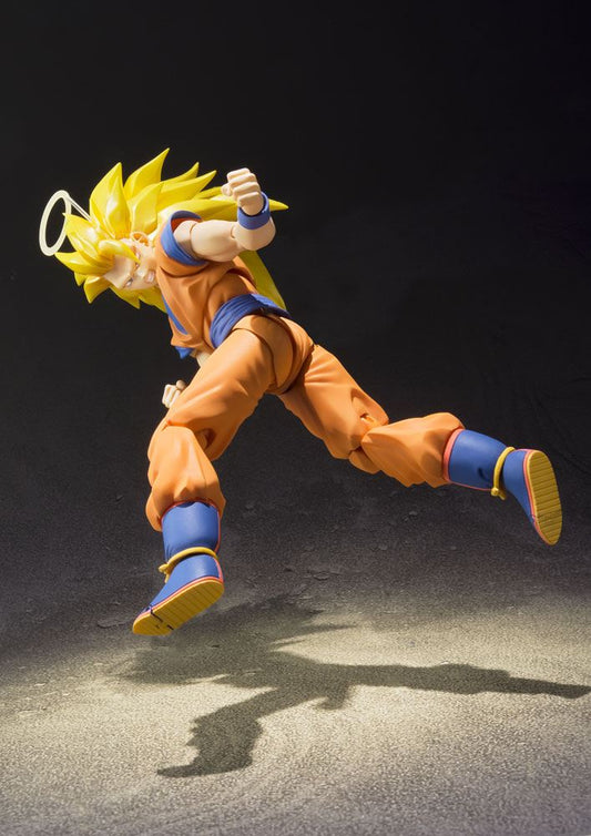  Dragon Ball Z S.H. Figuarts Action Figure SSJ 3 Son Goku 16 cm  4573102668738