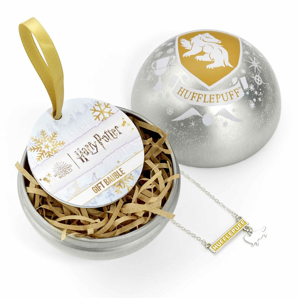  Harry Potter: Hufflepuff Bauble with House Necklace  5055583448942