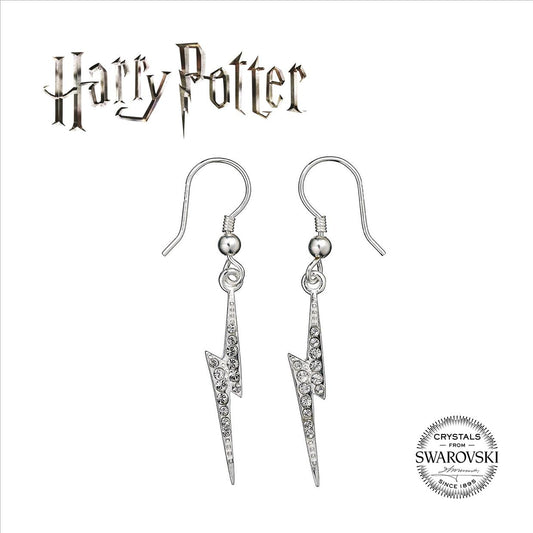  Harry Potter: Swarovski - Lightning Bolt Earrings  5055583410963